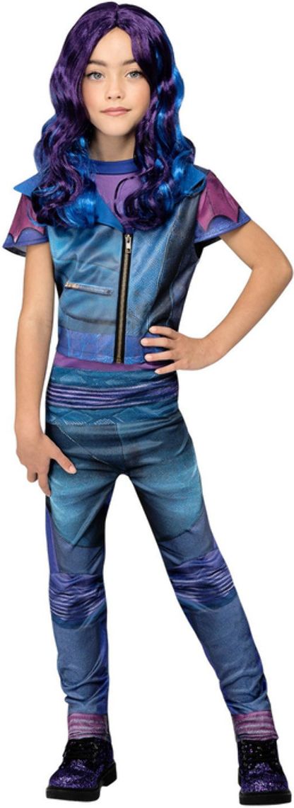 Disney Descendants Mal Kostuum Meisjes Blauw