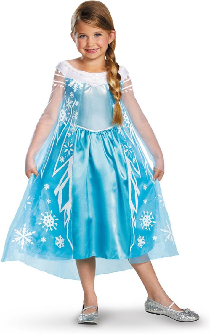 Disney Frozen Elsa Jurk Meisjes Blauw