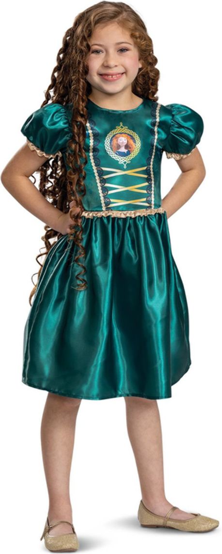 Disney Merida Jurk Dames Groen