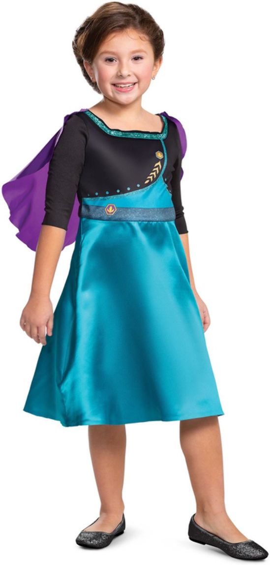 Disney Prinses Anna Kostuum Blauw