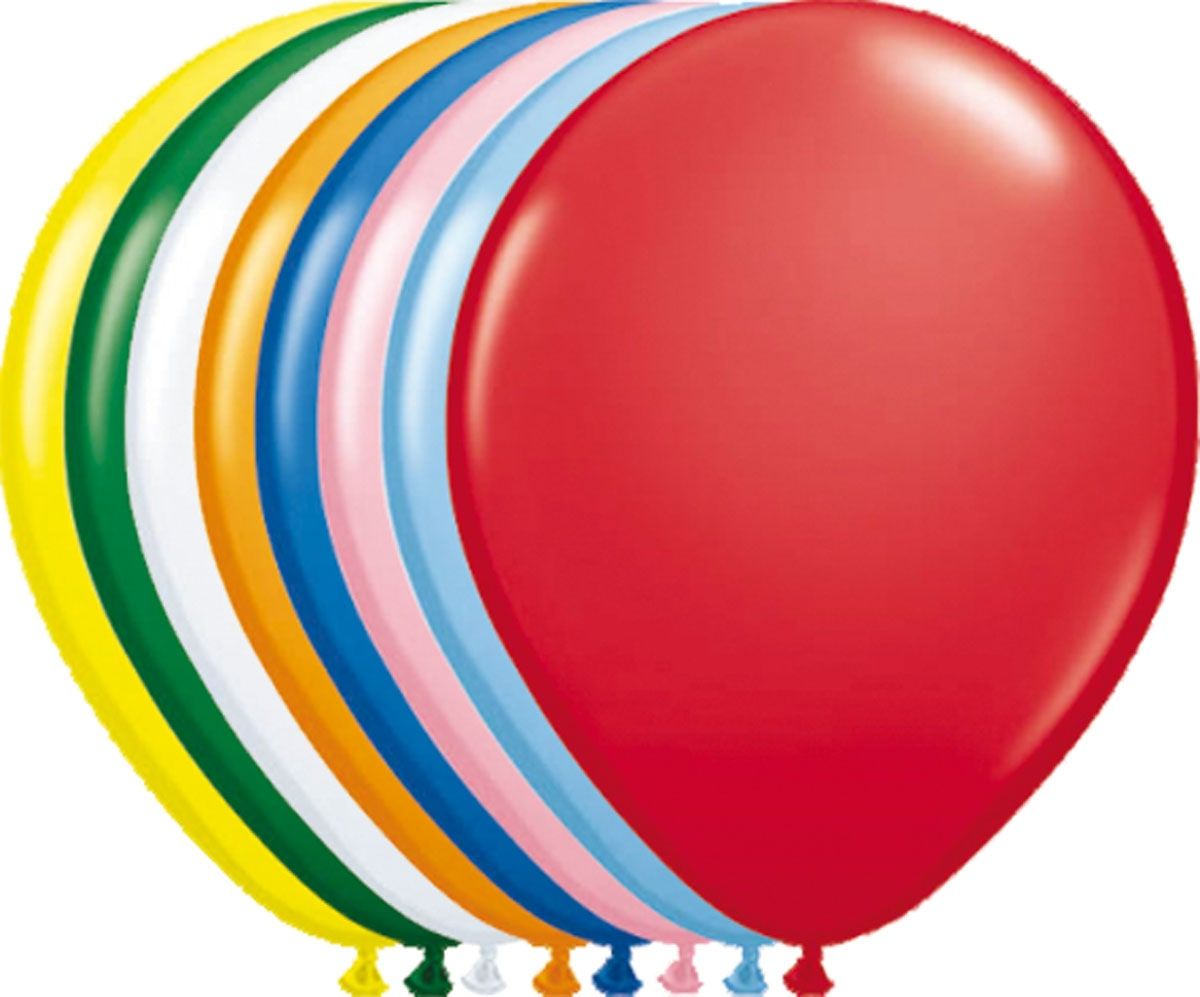 Feestelijke ballonnen kleurenmix 50 stuks 30cm