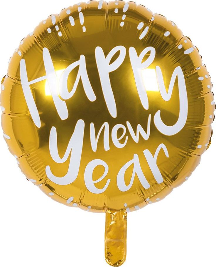 Folieballon 'Happy New Year' 45cm