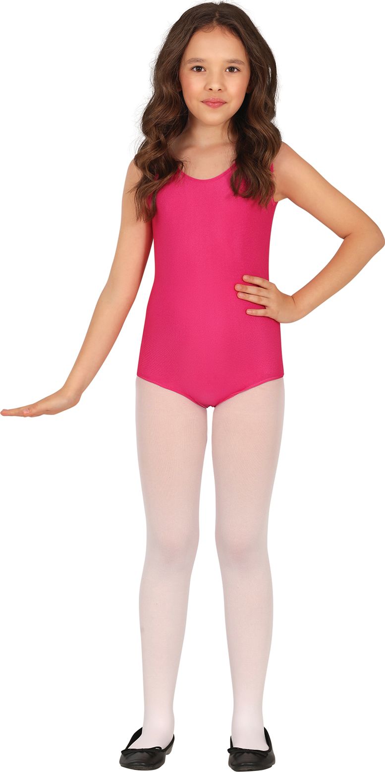 Fuscia Mouwloos Maillot Meisjes