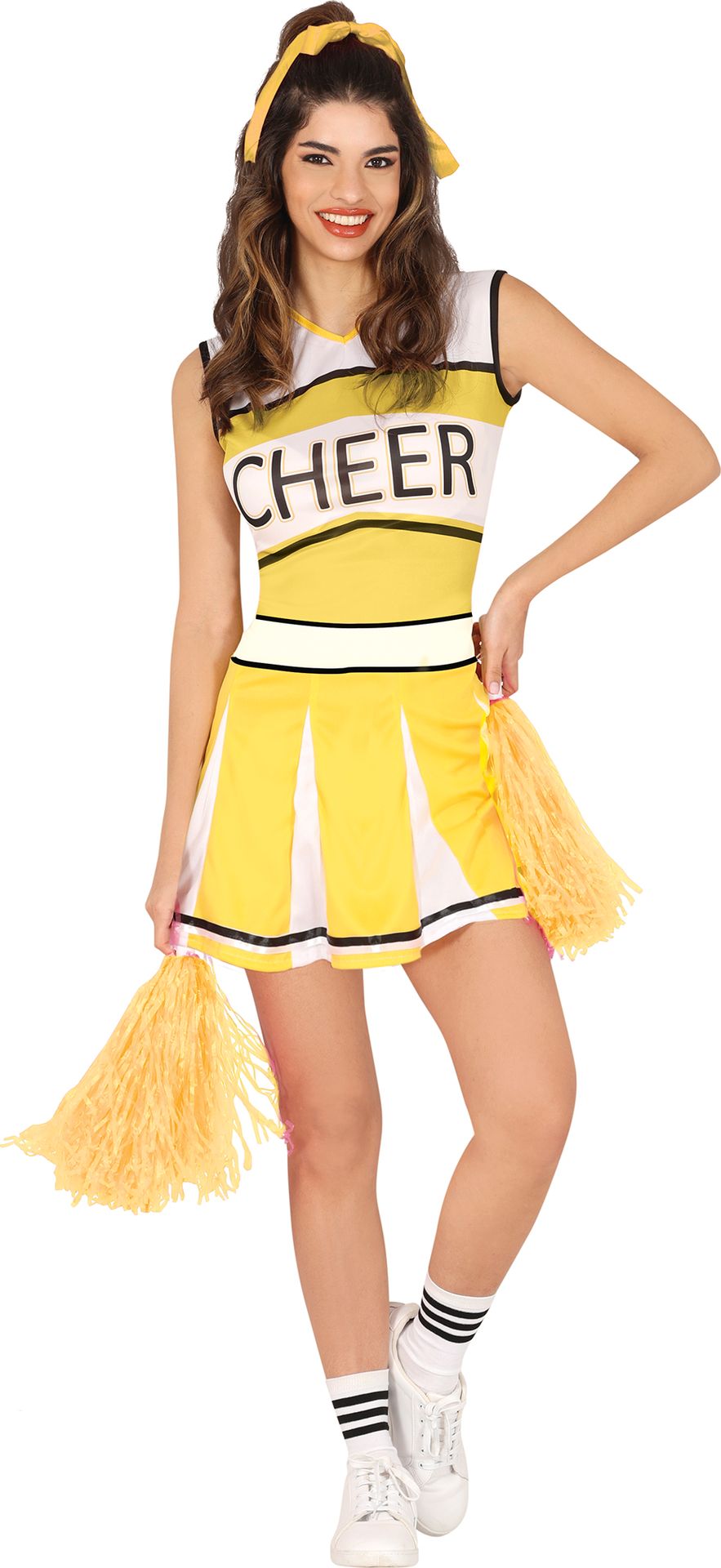 Gele Cheerleader Jurk Dames