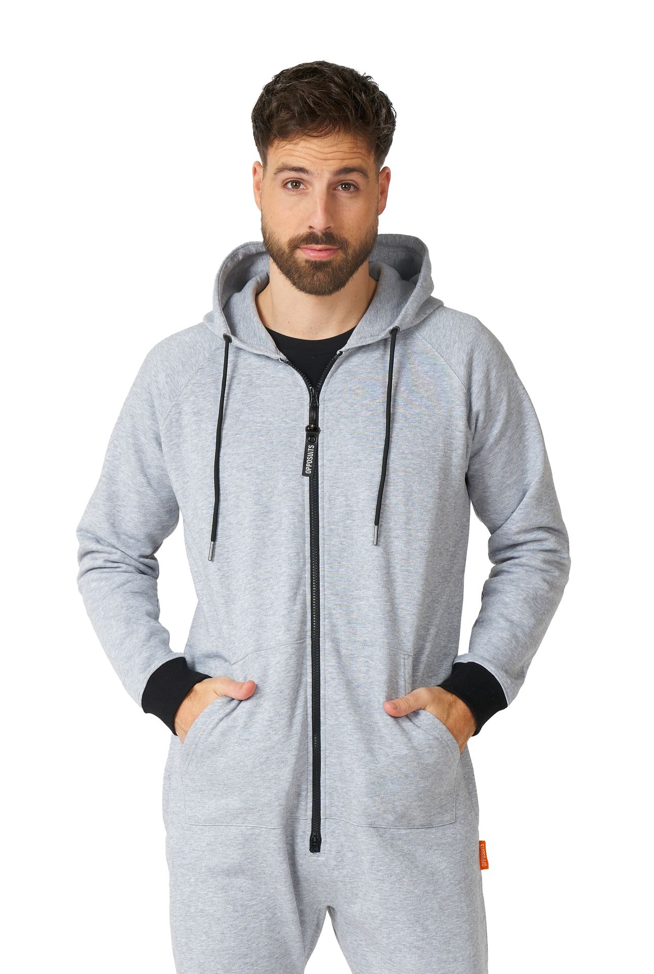 Gentle Grey Onesie Heren Opposuits