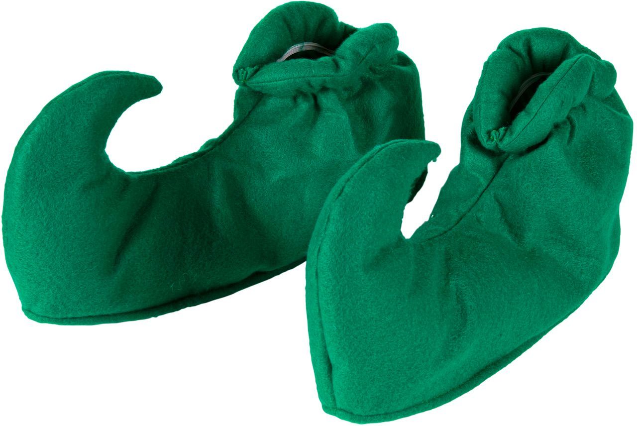 Groene elven schoenen covers