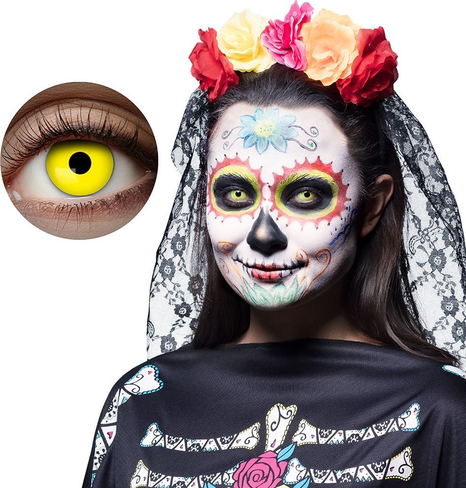 Halloween Gele Horror Maandlenzen