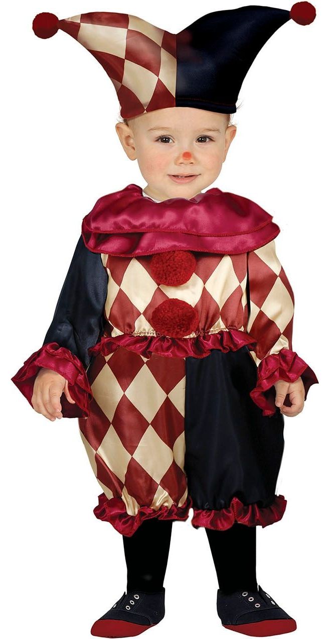 Halloween horror clown outfit baby