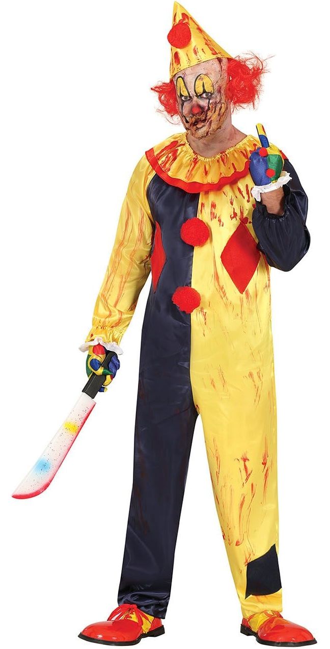 Halloween killerclown outfit heren