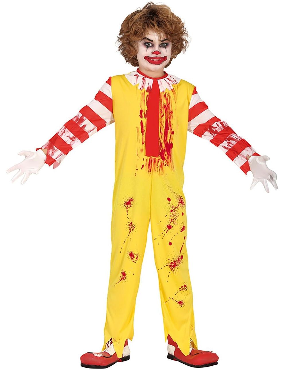 Halloween McDonalds horror clown jongens