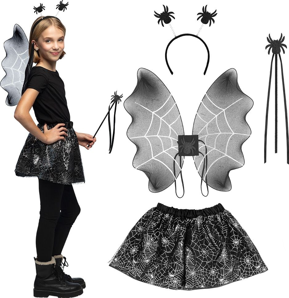 Halloween Spinnen Accessoireset voor kinderen