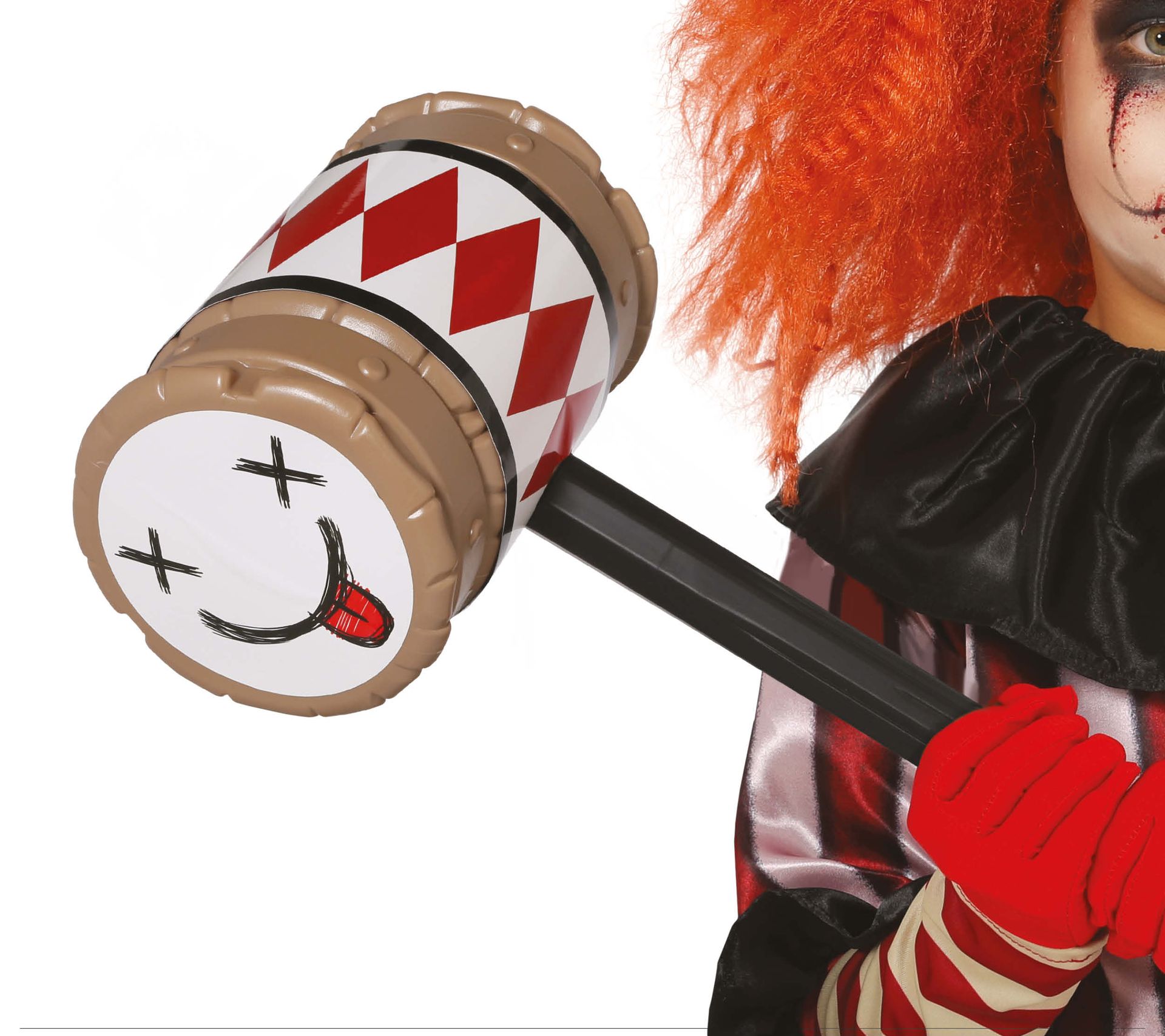 Harley Quinn hamer kind 35 cm halloween