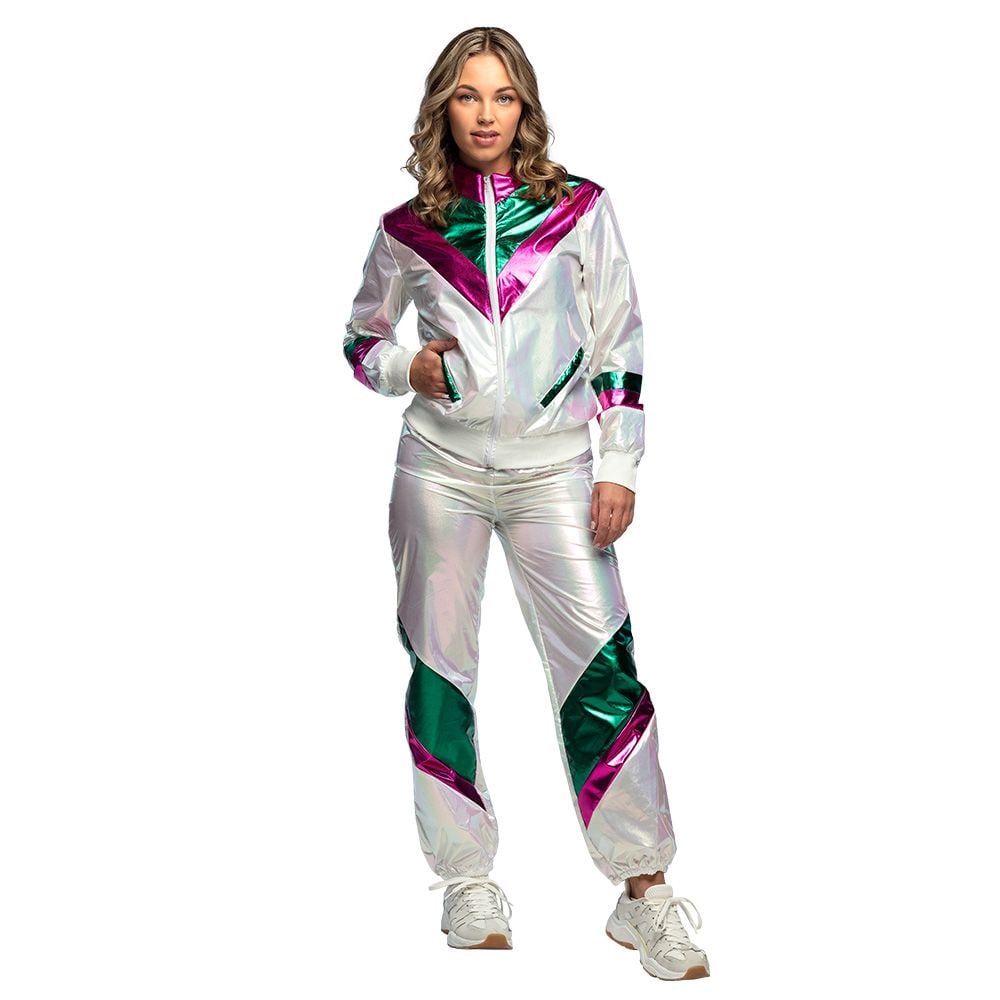 Holographic trainingspak dames