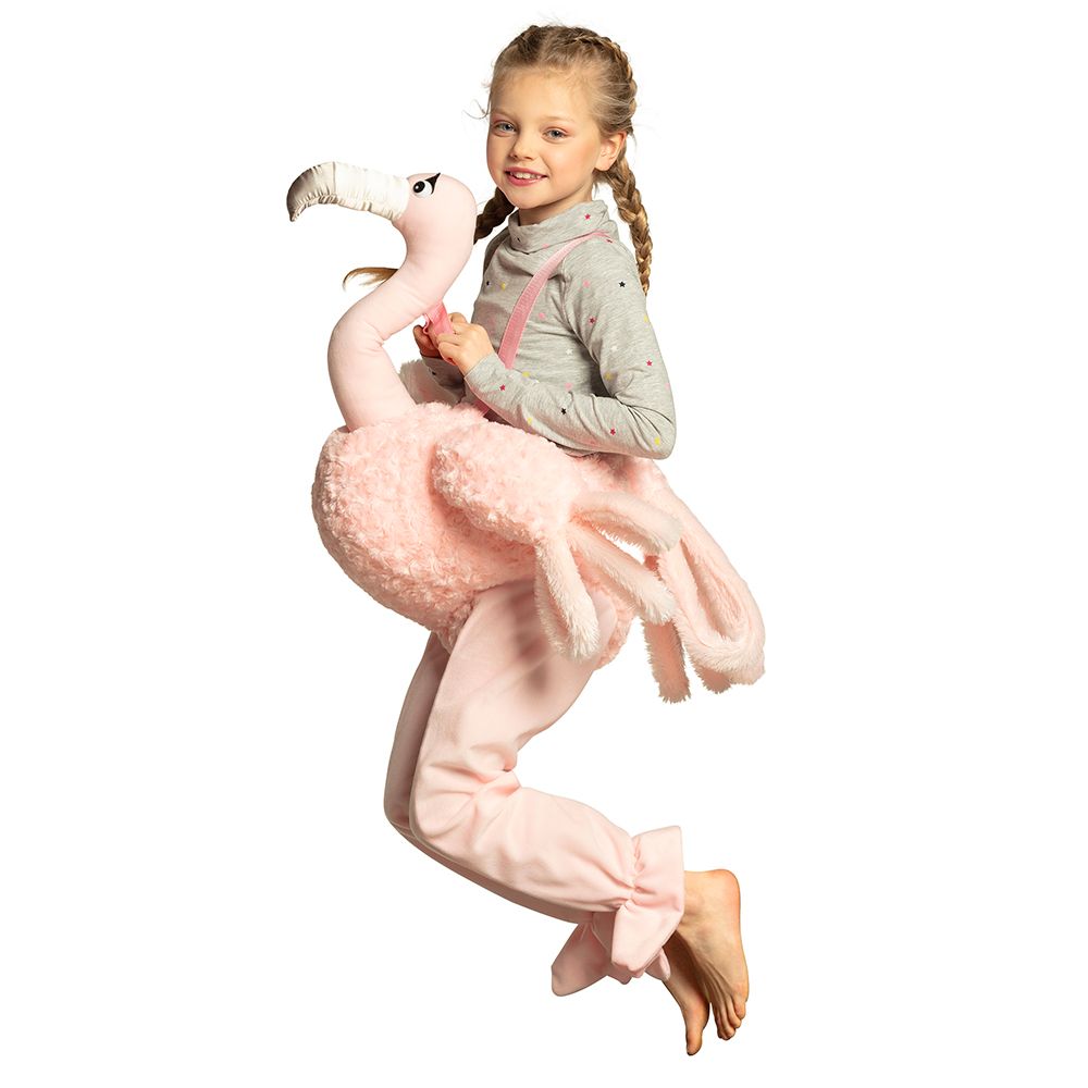 Instap flamingo kostuum kinderen