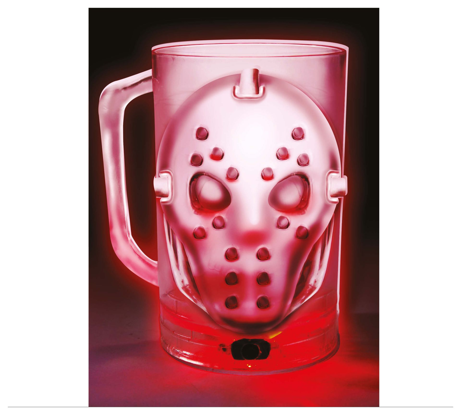 Jason Voorhees bierpul met verlichting 700 ml halloween