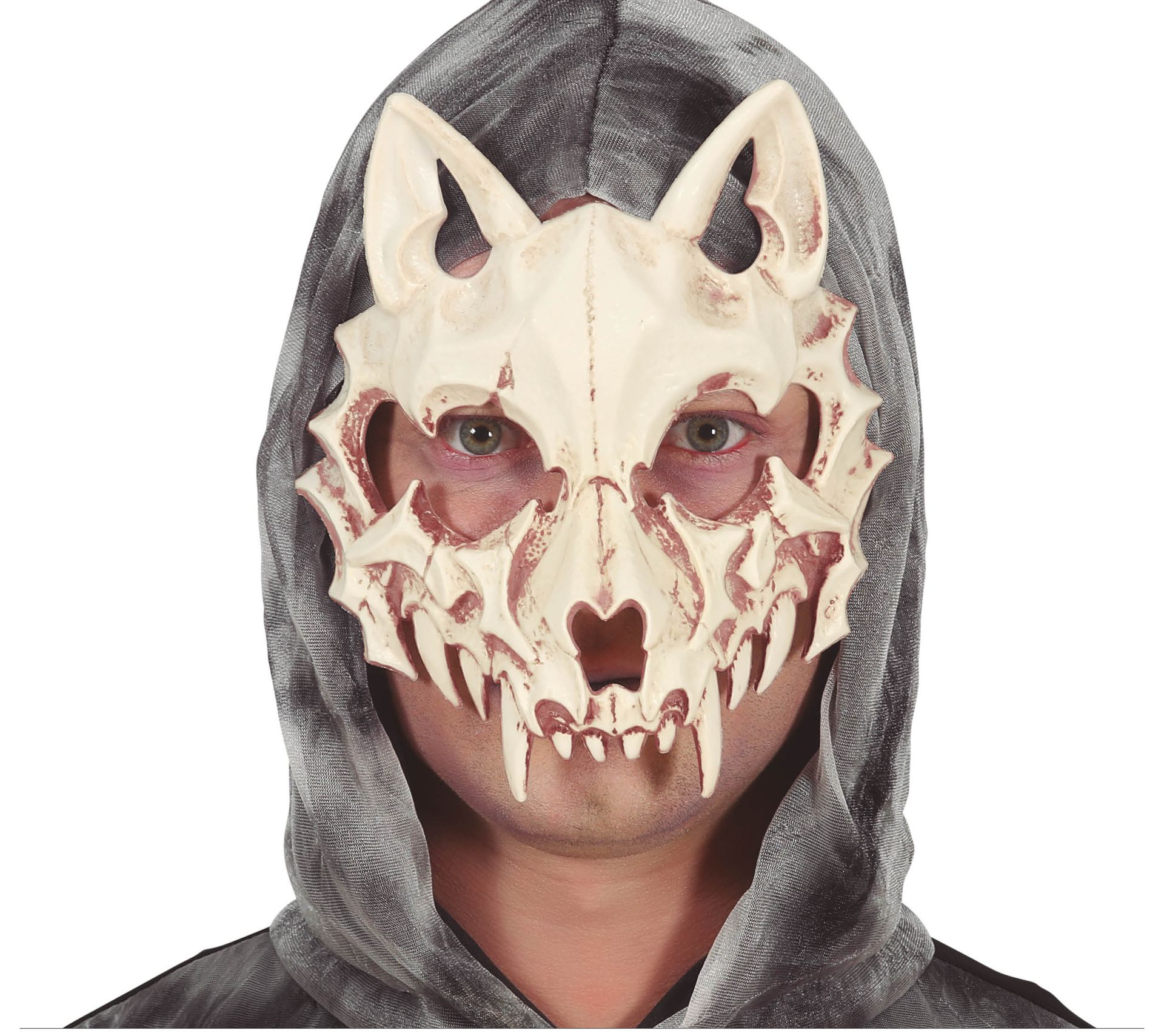 Katten schedel masker halloween