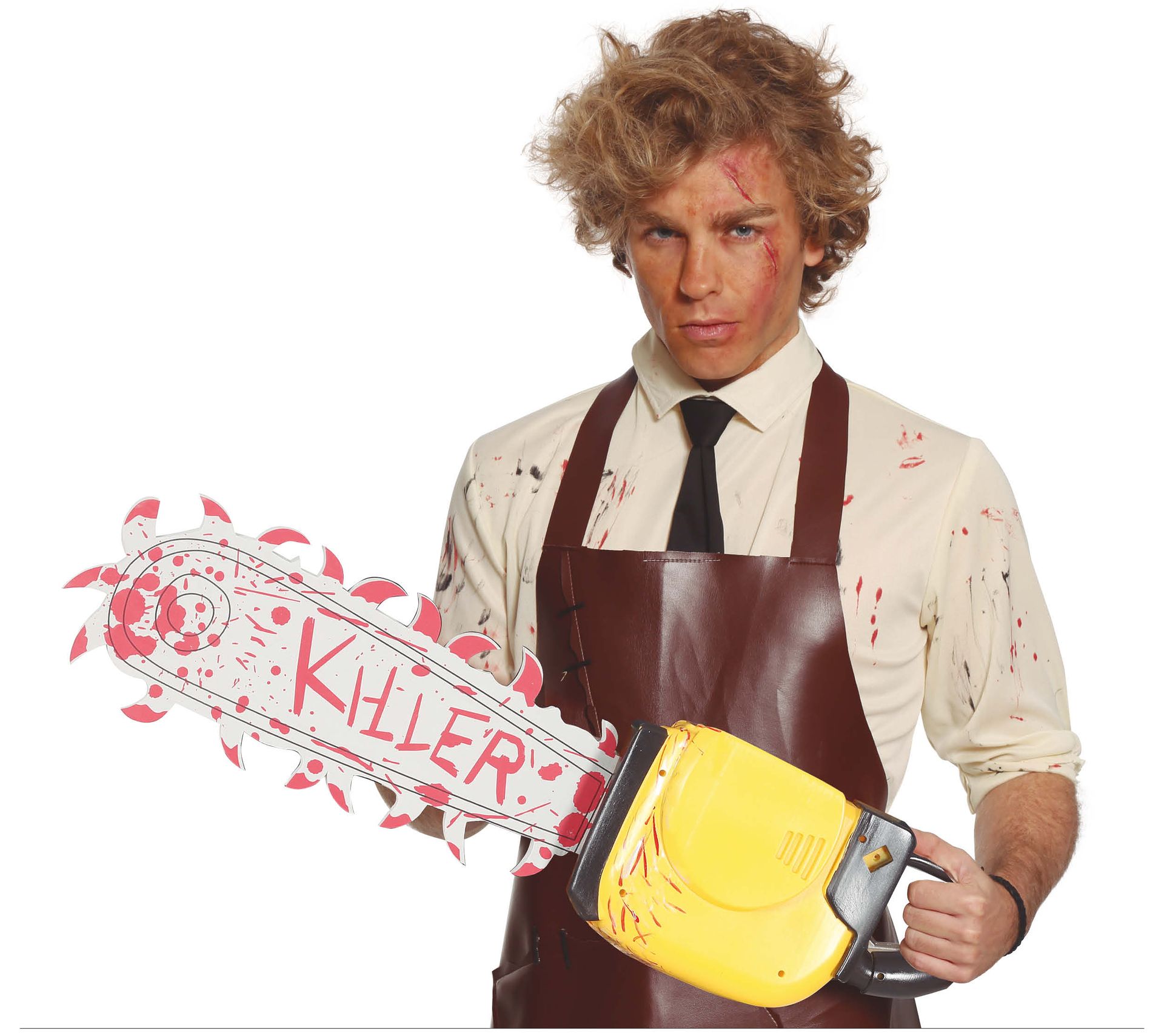 Killer kettingzaag met bloed halloween