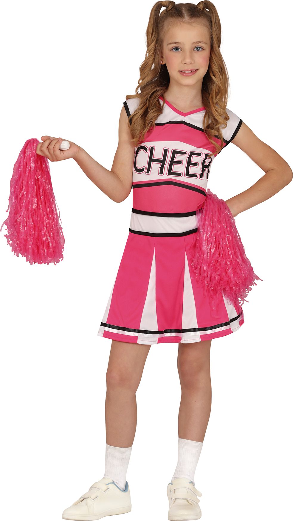 Kinderen's Cheerleader Outfit in Roze