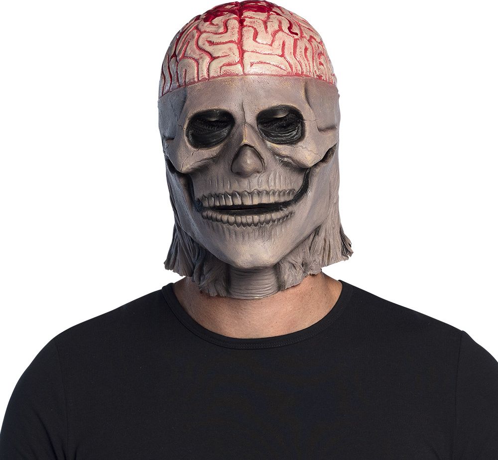 Latex Hoofdmasker Brain Skull Halloween