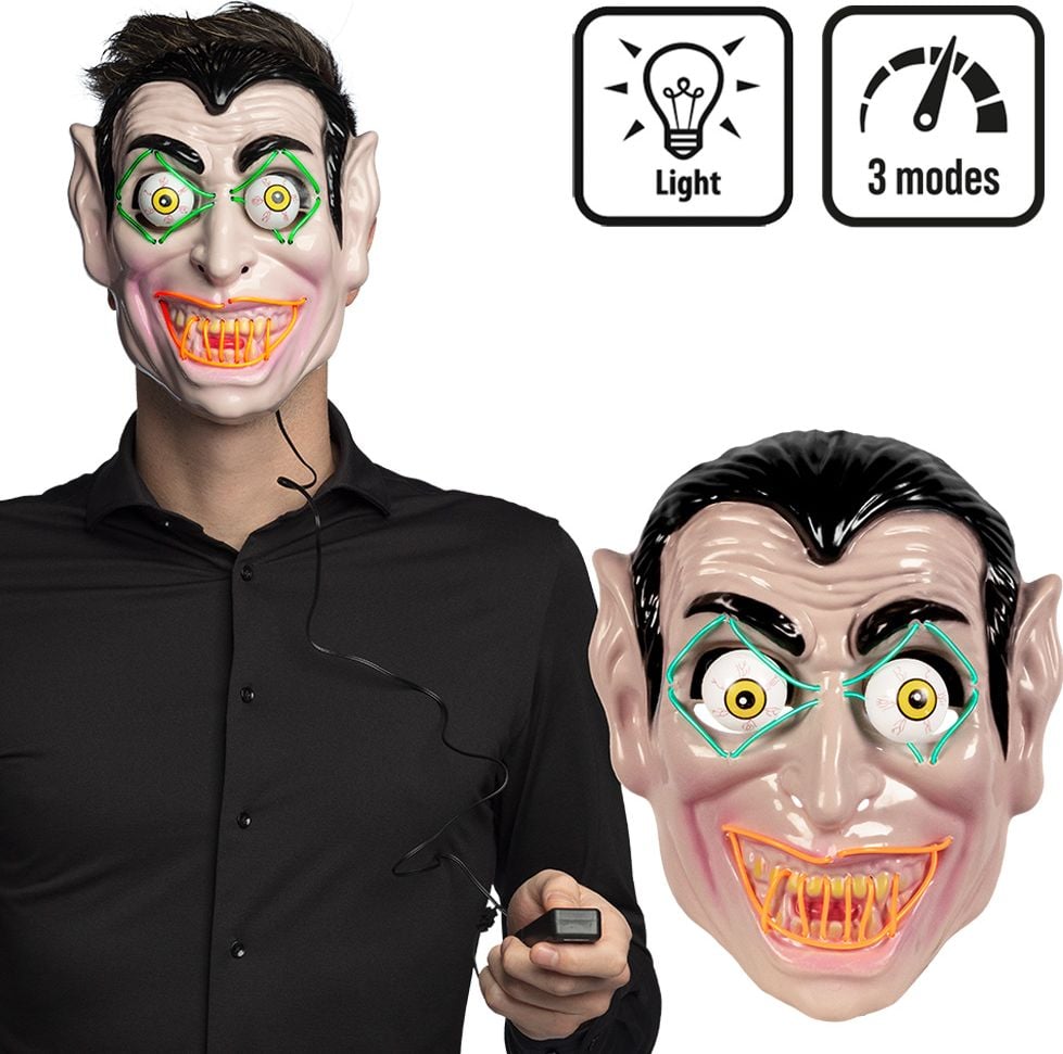 LED Masker Graaf Vampier