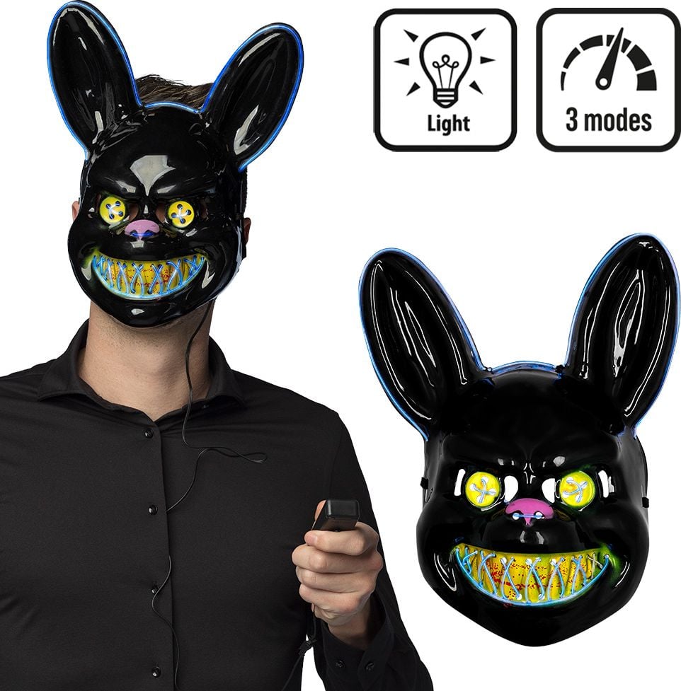 LED Masker Killer Rabbit halloween