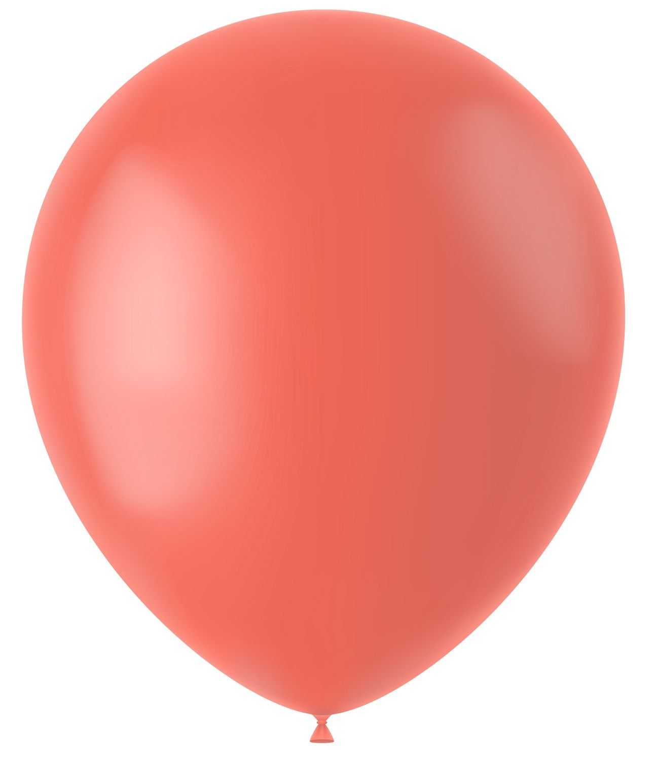 Lichtrode ballonnen matte kleur