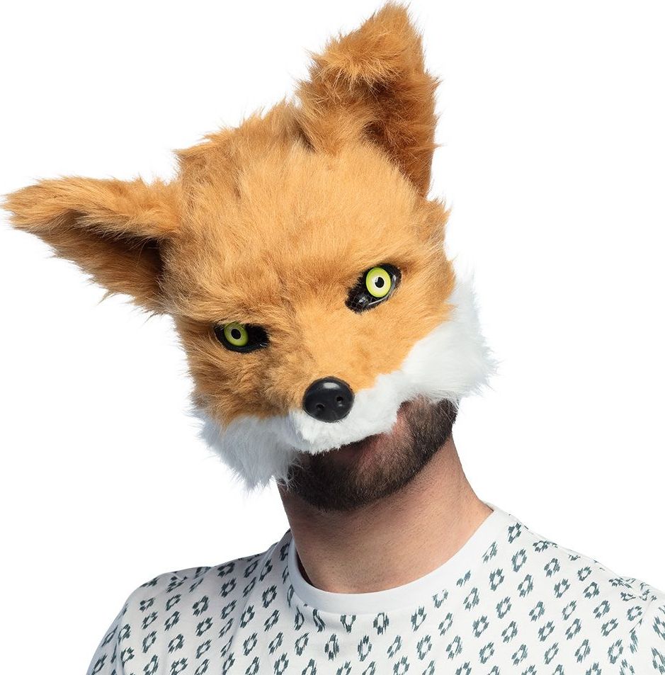 Luxe Plcuhen Vos Halfmasker