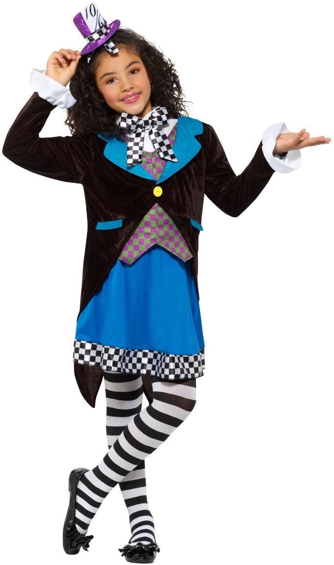 Mad hatter jurk meisjes