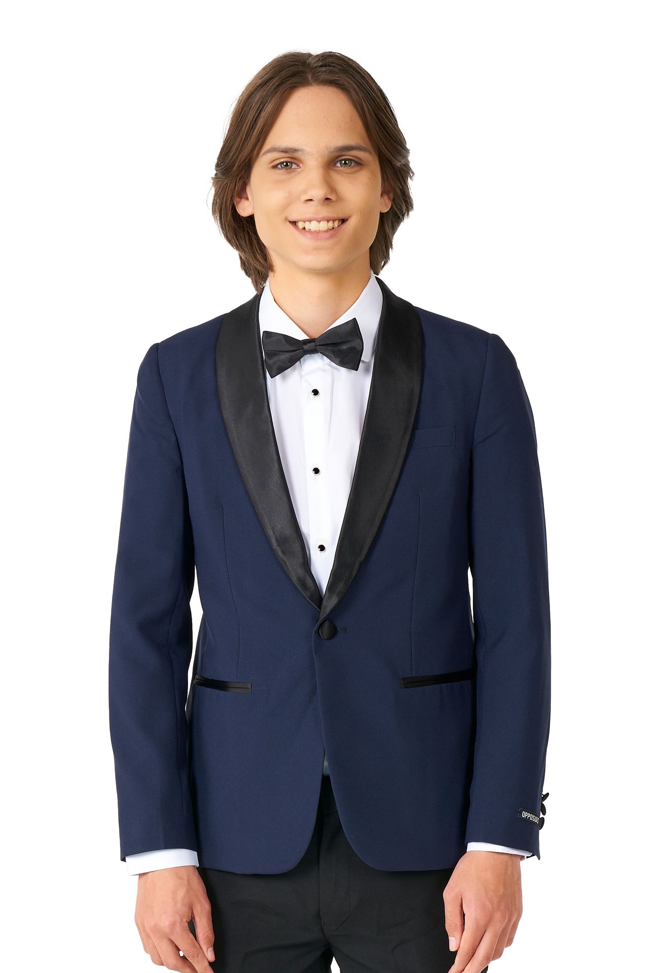 Midnight Blue Tuxedos Tiener Jongens Opposuits