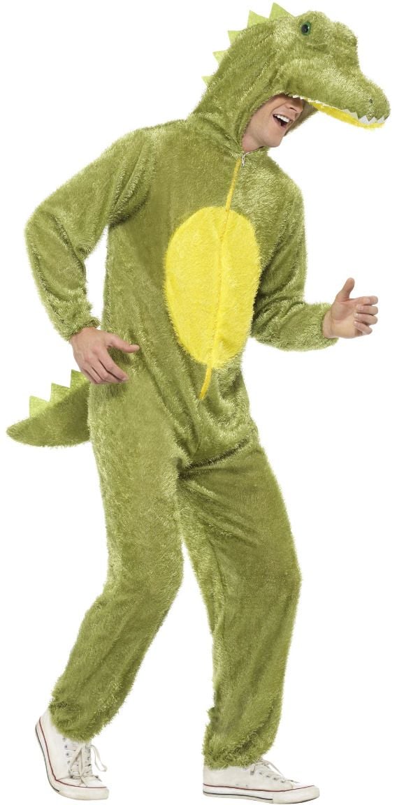 Onesie groen krokodil