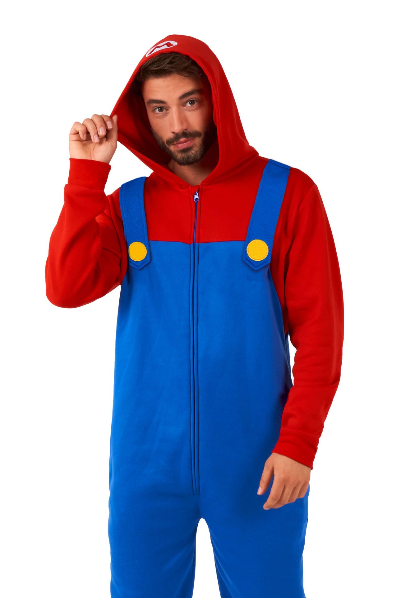 Opposuits Adults' Onesie Mario Blauw