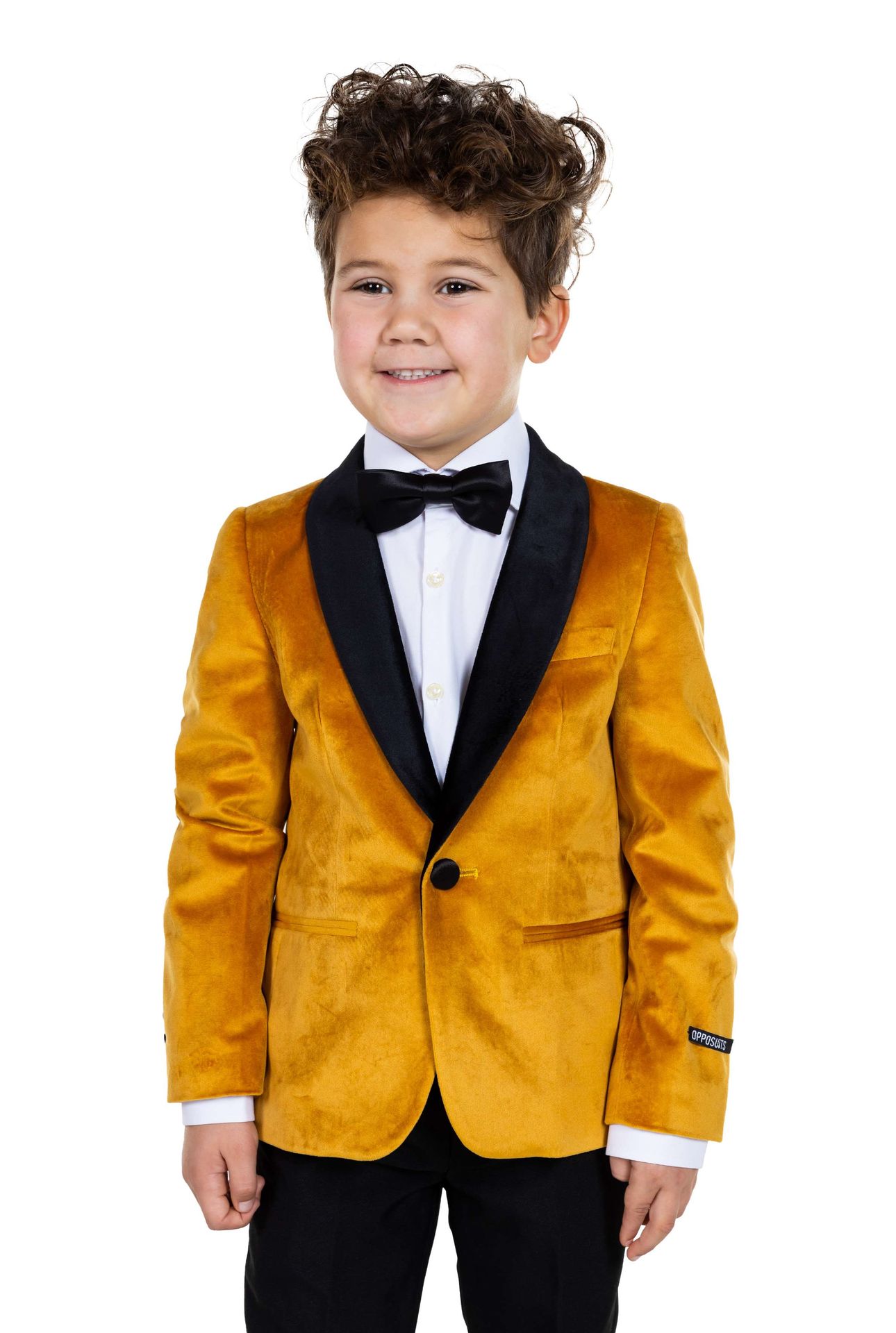 Opposuits Deluxe Boys' Colbert Dinner Jacket - Goud