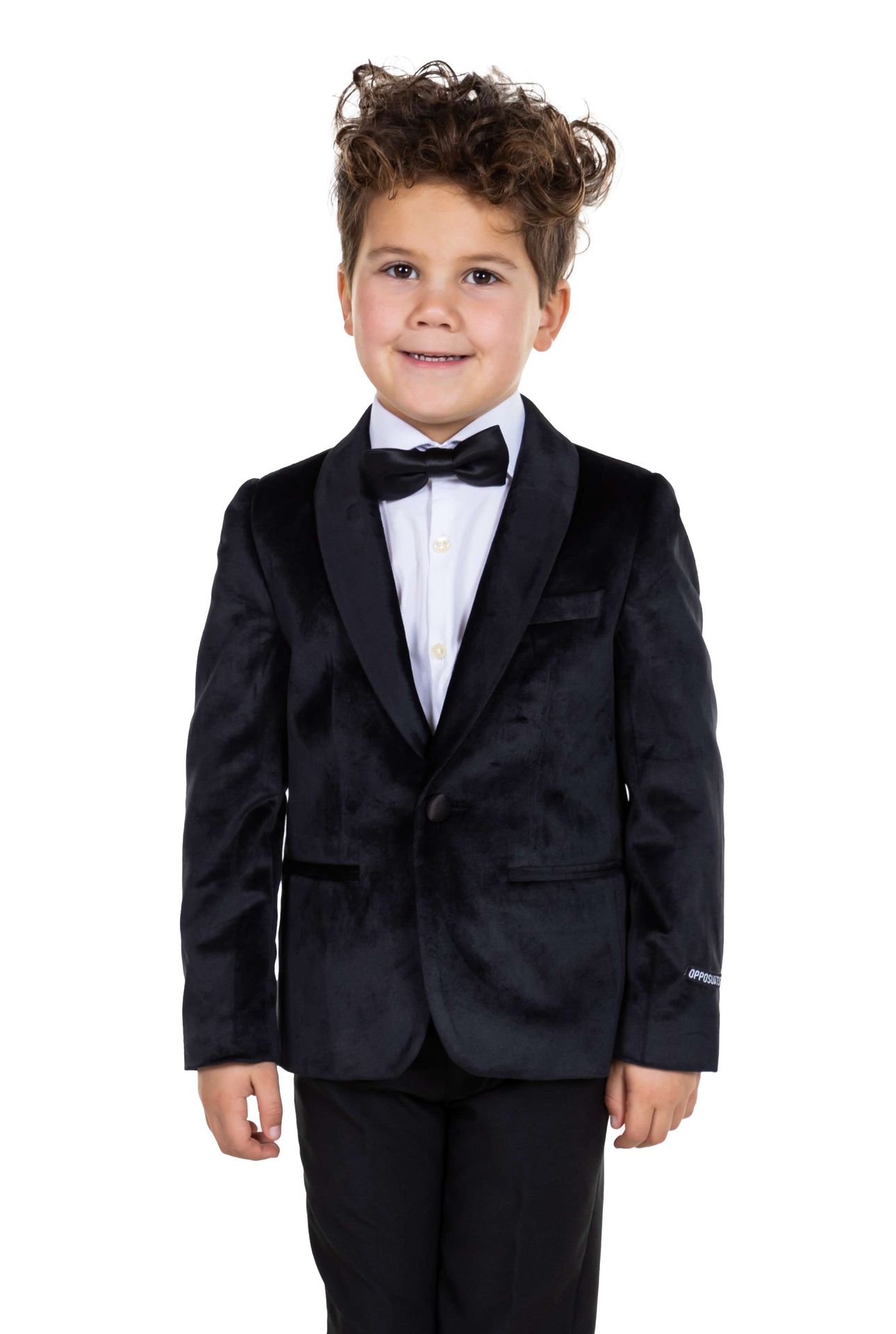 Opposuits Deluxe Boys' Colbert Dinner Jacket - Zwart