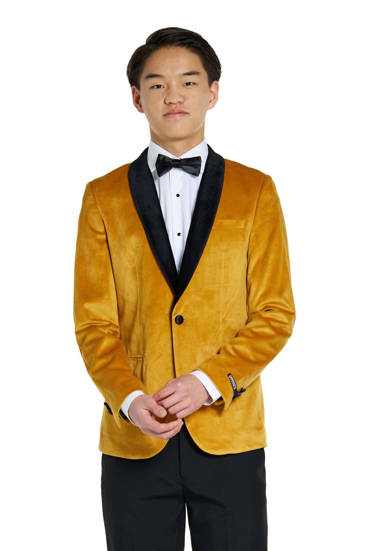 Opposuits Deluxe Teen Boys' Colbert Dinner Jacket - Goud