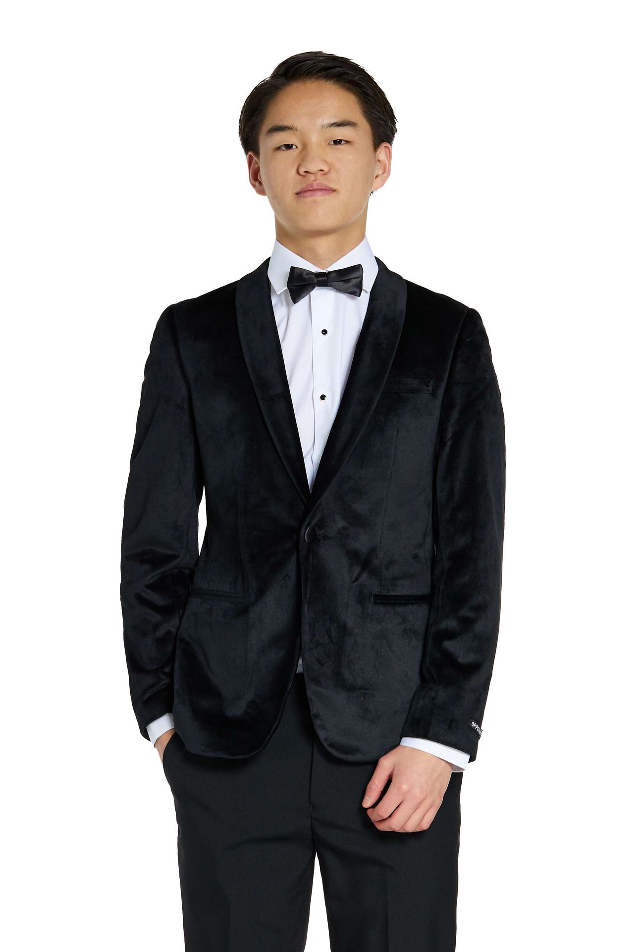 Opposuits Deluxe Teen Boys' Colbert Dinner Jacket - Zwart