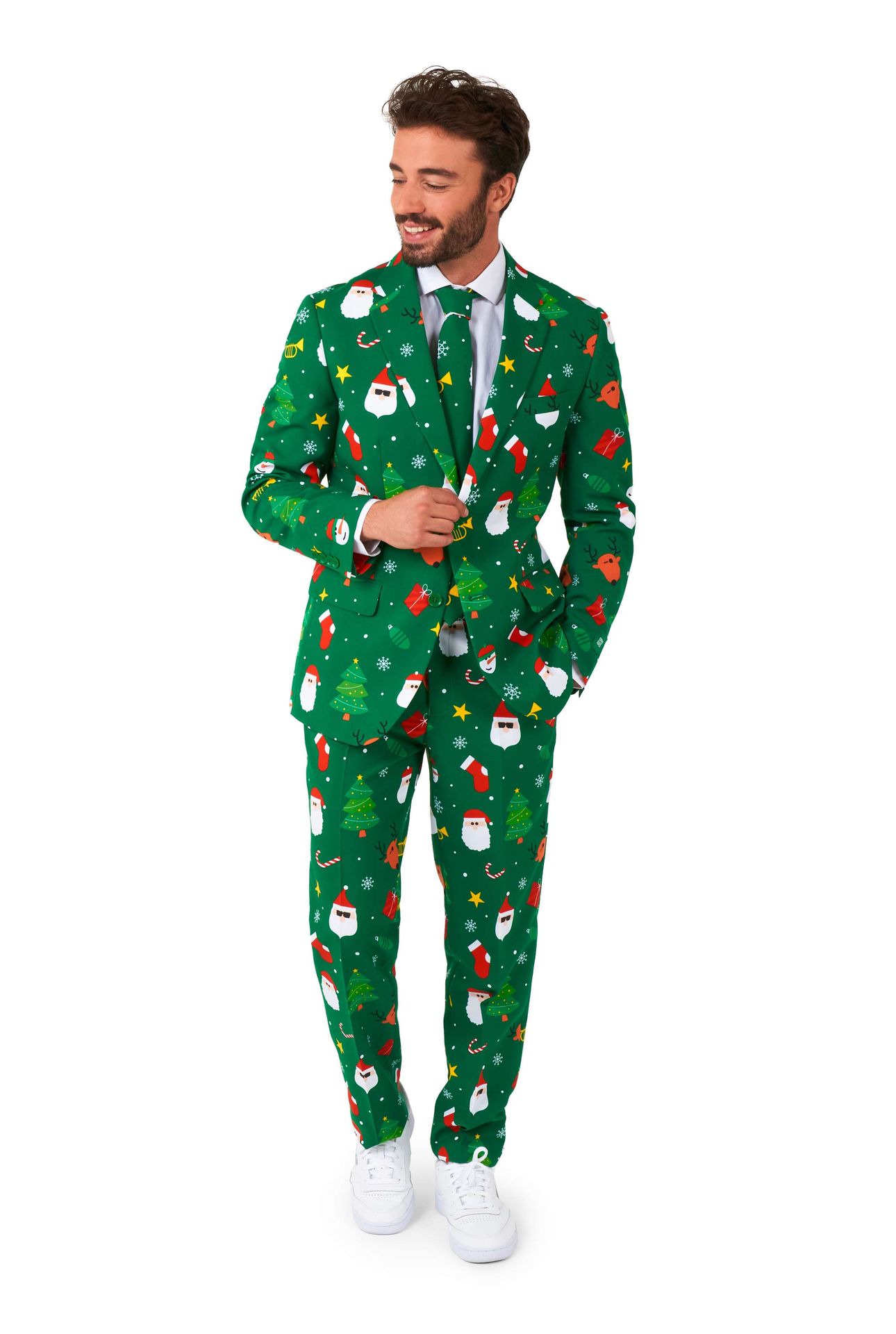 Opposuits Men's Pak Festivity Kerst Groen