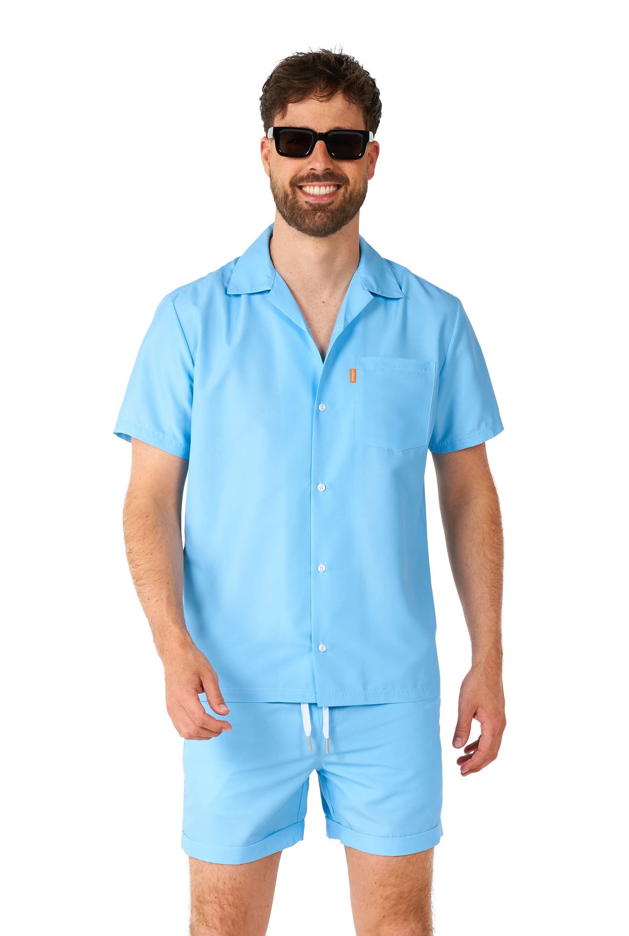 Opposuits Men's Zomer Outfit Cool Blauw