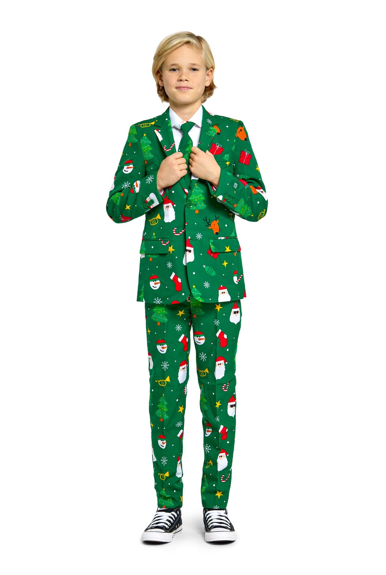 Opposuits Teen Boys' Pak Festivity X-mas Groen