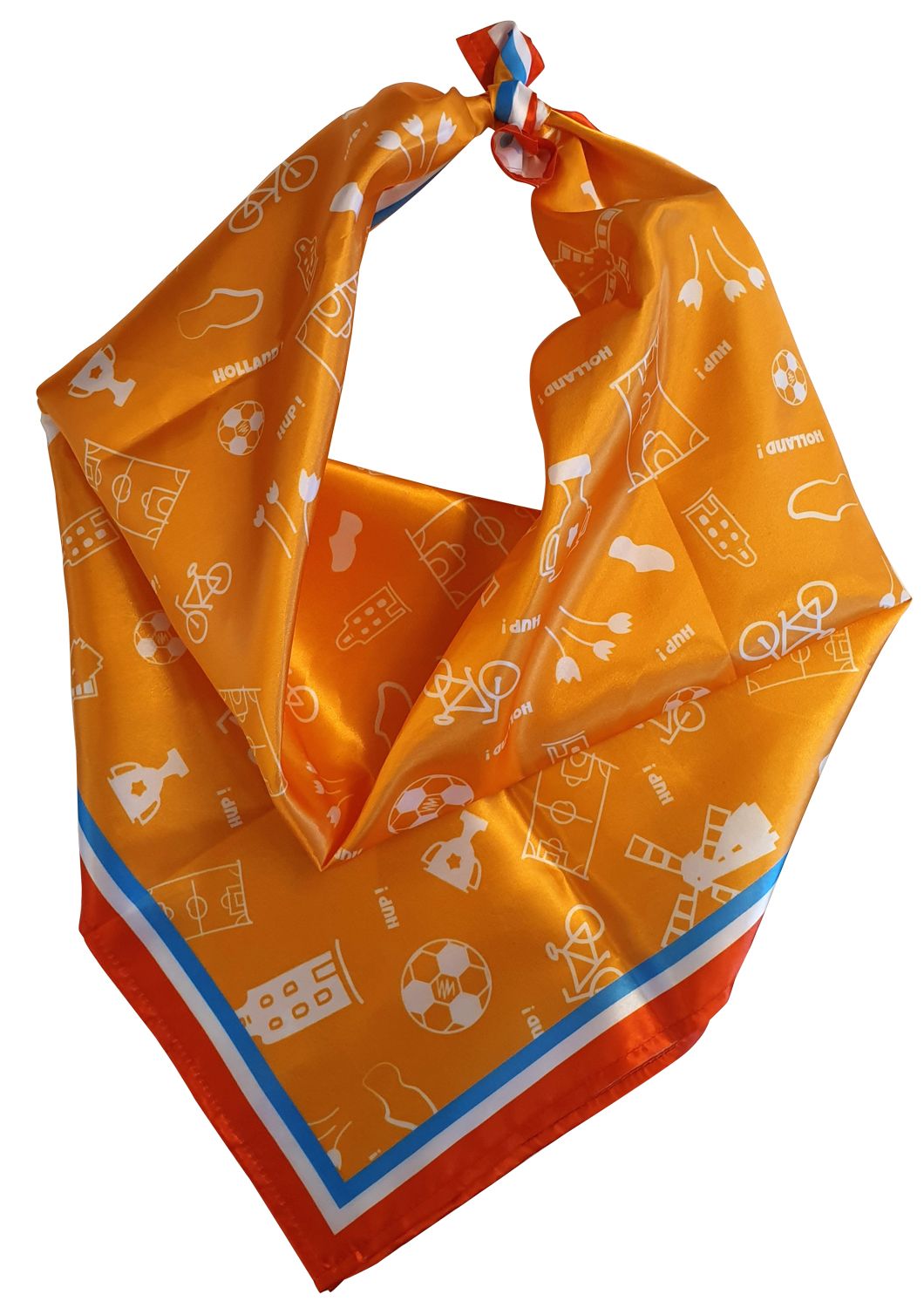 zo veel Het beste Sterkte Oranje koningsdag sjaal zakdoek 70cm | Feestkleding.nl