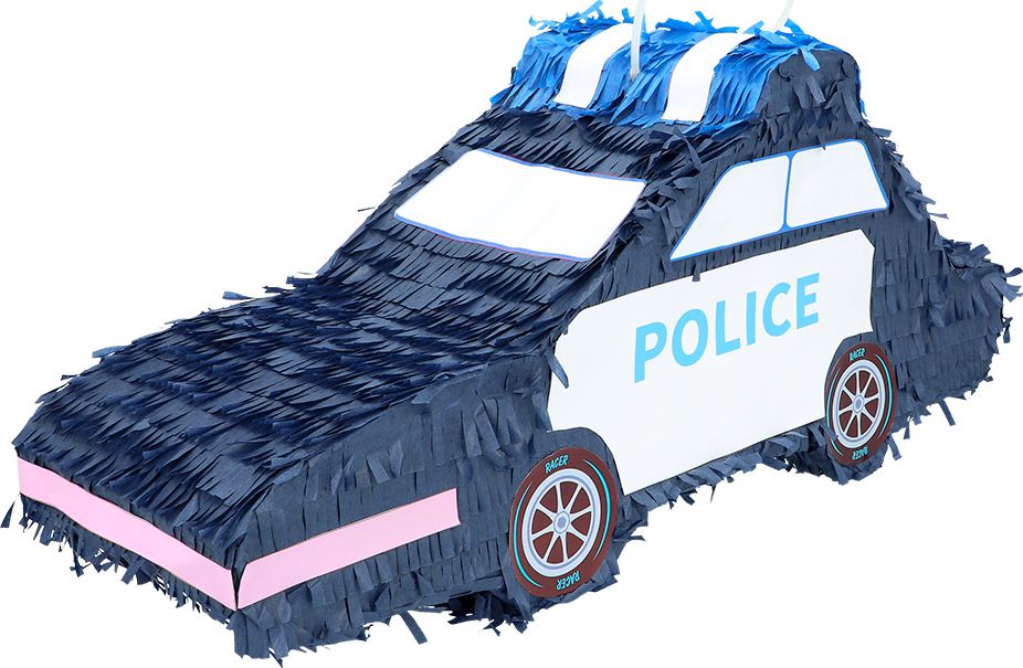 Piñata Politieauto 56cm