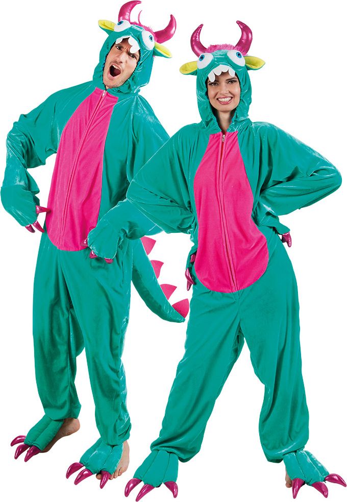 Pluche monster onesie unisex