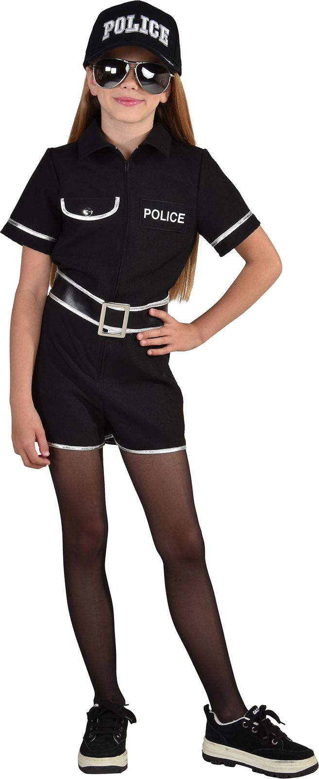 Politie jumpsuit meisje