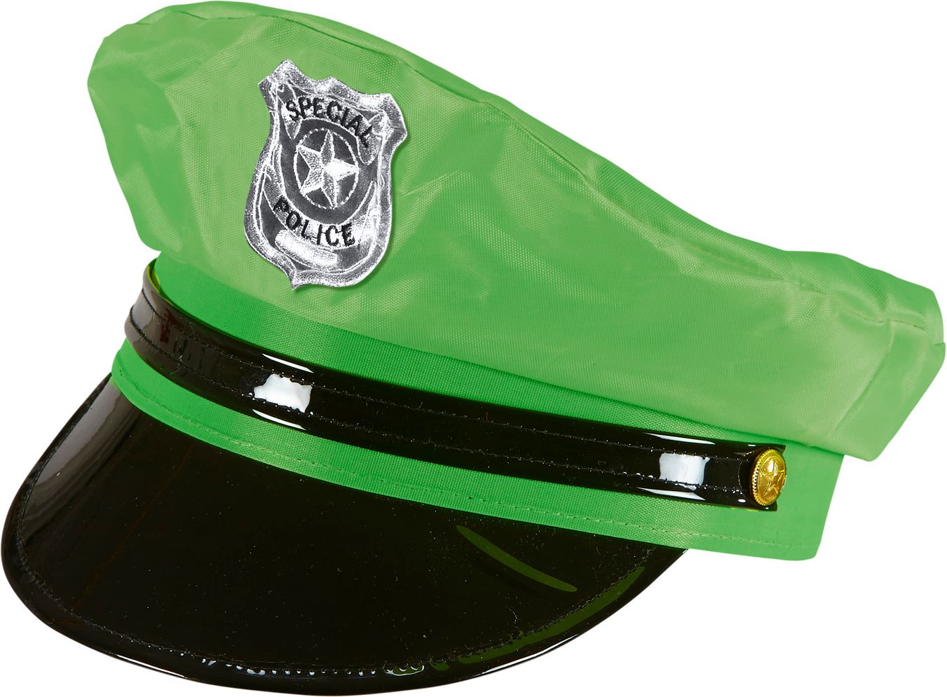 Politie pet neon groen