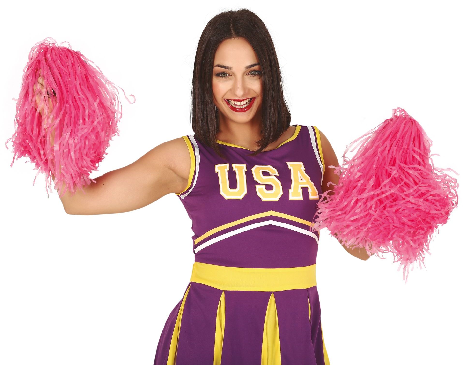 Pom pom cheerleader roze