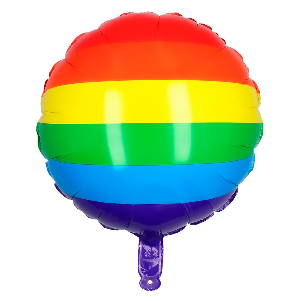 Regenboog folieballon gaypride