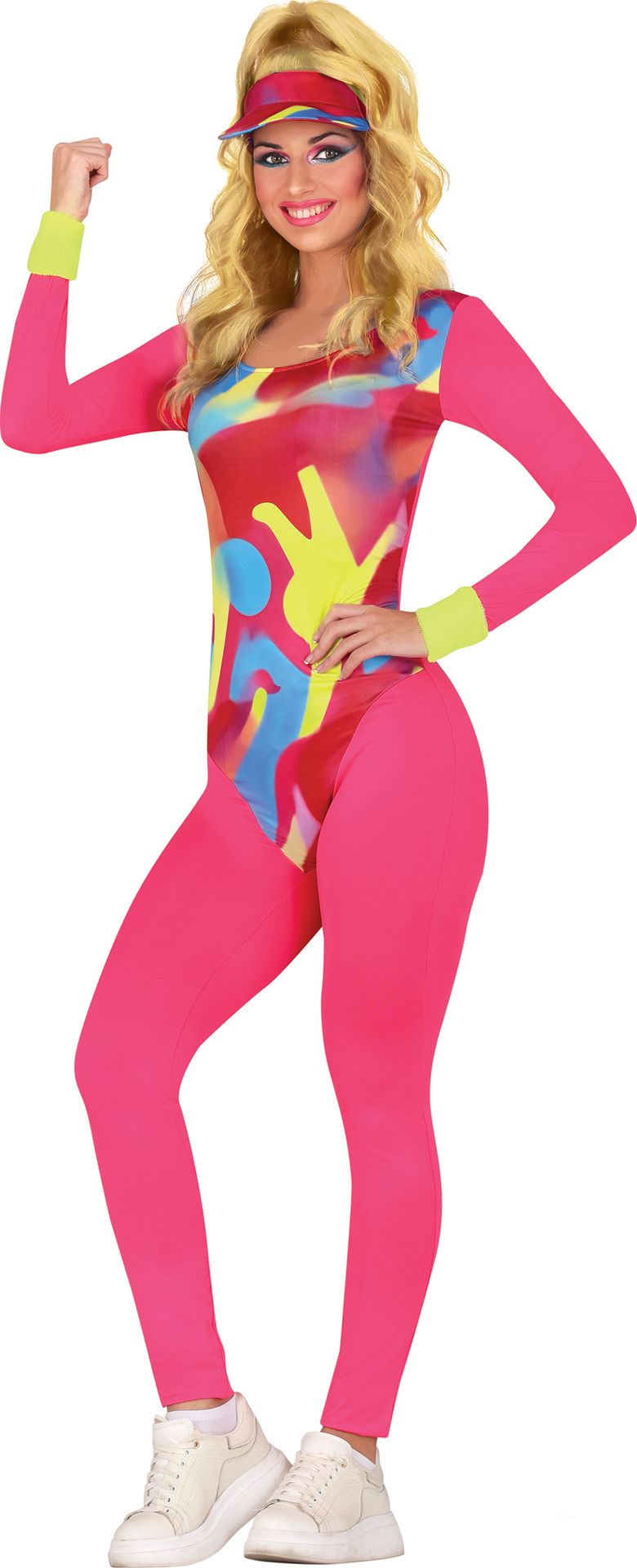 Retro 80's Neon Roller Skates Outfit