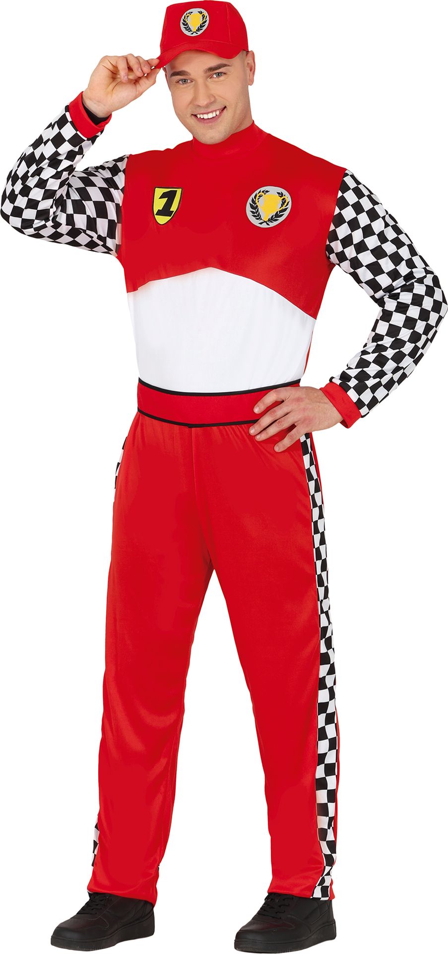 Rode Formule 1 Outfit heren