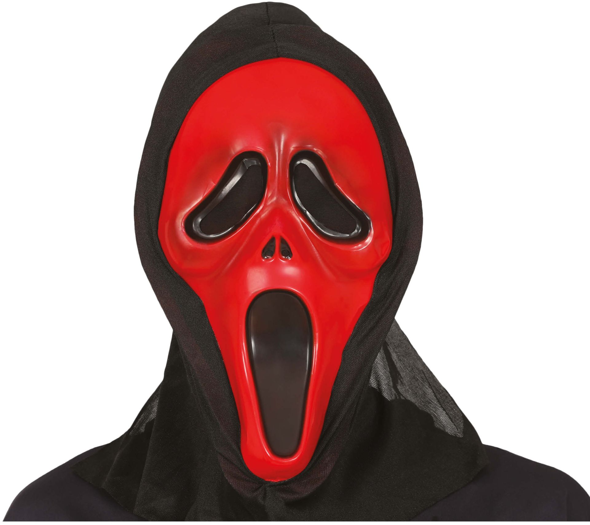 Rood Scream masker halloween