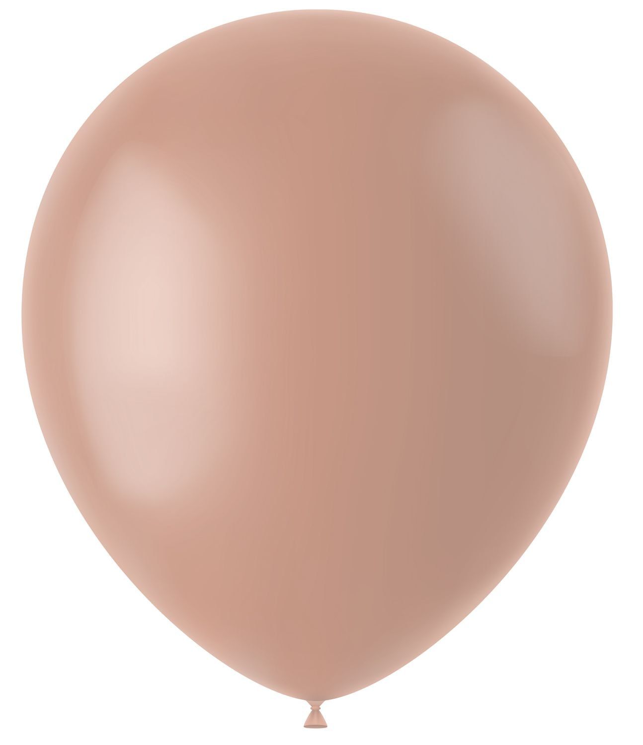 Rosé ballonnen matte kleur 50 stuks