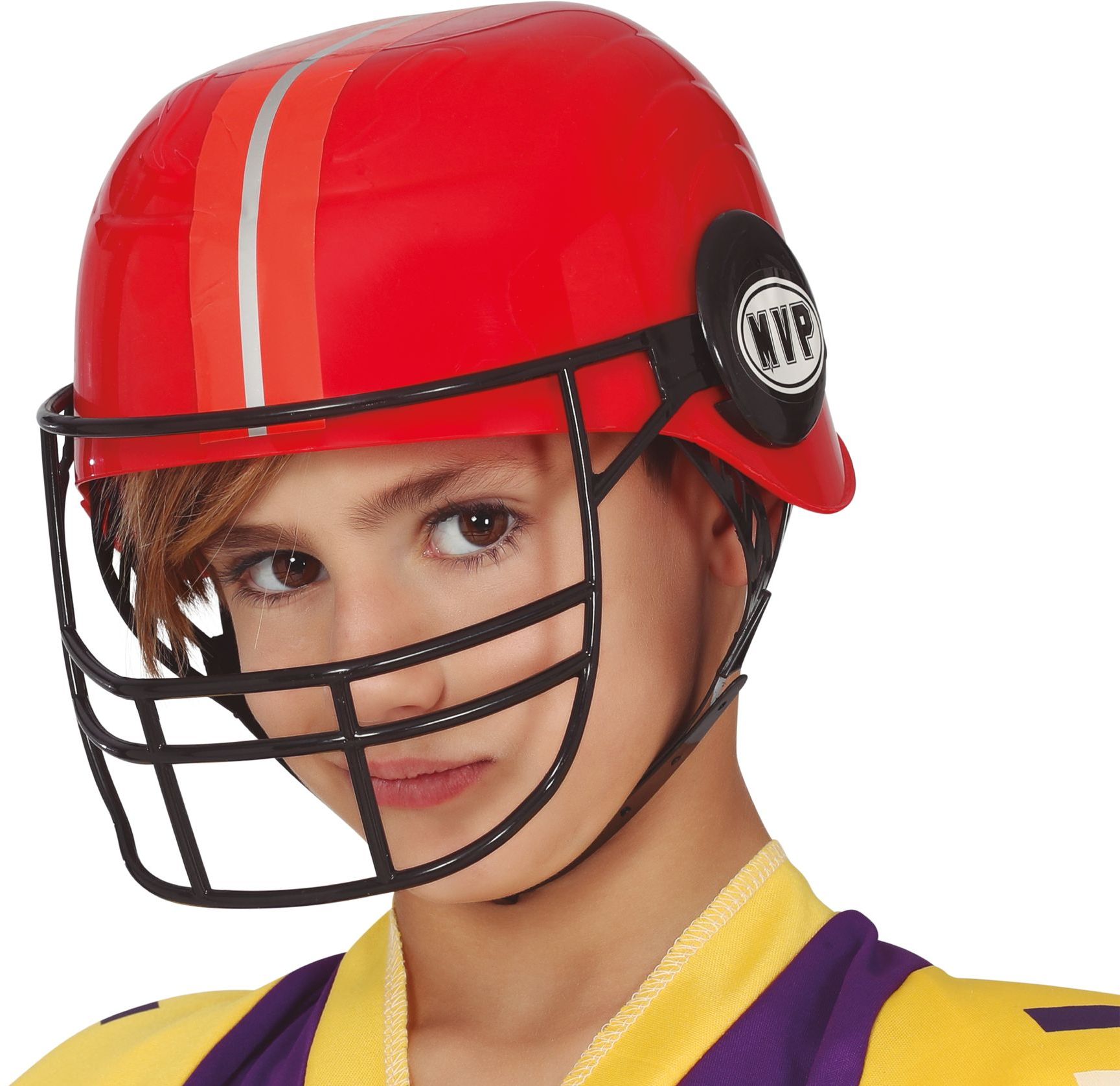 Rugby helm kind rood